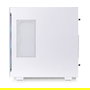 Thermaltake Divider 300 TG Snow ARGB, Caja PC Midi Tower Blanca, Cristal Templado, 4 Ventiladores ARGB, USB-C, Compatible ATX/micro-ATX/Mini-ITX, 8.47 kg