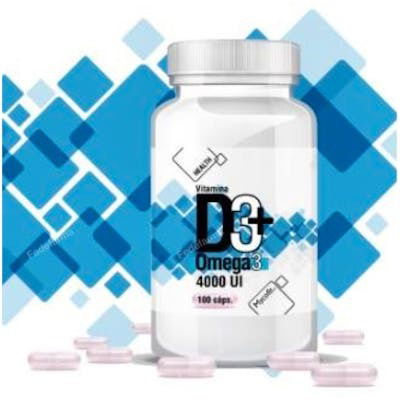 MYCOFIT Vitamina D3 4000Ui+Omega 3 100 Cápsulas - Apoyo Inmunológico MYCOFIT Vitamina D3 4000Ui+Omega 3 100 Cápsulas - Apoyo Inmunológico