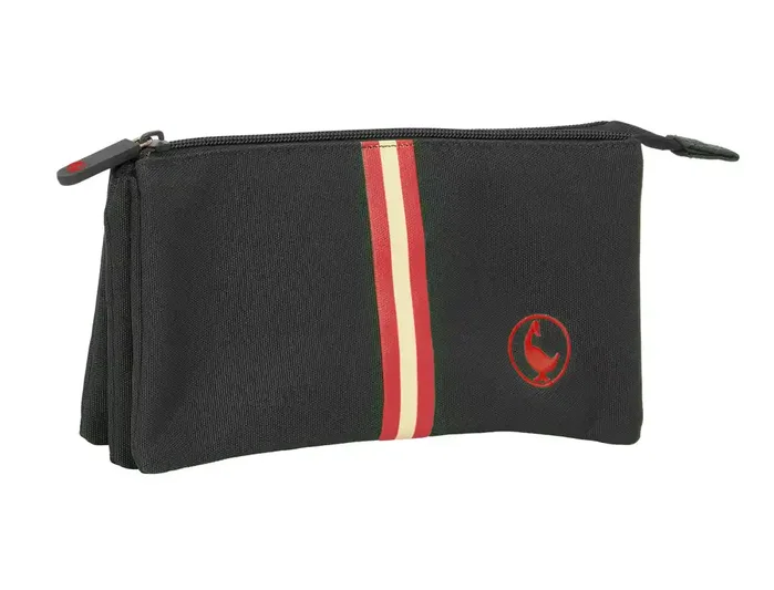 Safta Portatodo Triple El Ganso Basics Black 22x12x3 cm Safta Portatodo Triple El Ganso Basics Black 22x12x3 cm
