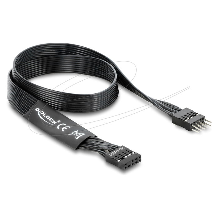 DeLOCK 86055 Cable de extensión de audio HD 9 pin 50 cm negro DeLOCK 86055 Cable de extensión de audio HD 9 pin 50 cm negro