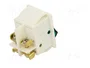 ORNO Interruptor tipo Rocker DPST Verde/Blanco 16A 250VAC