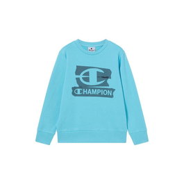 Sudadera sin Capucha Niño Champion Graphic Shop Azul Agua L