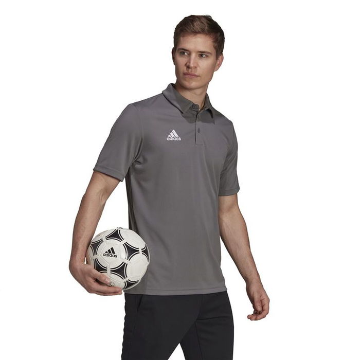 Polo de Manga Corta Hombre Adidas H57486 Gris oscuro XL