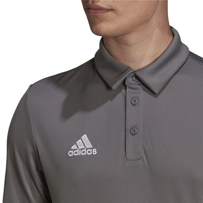 Polo de Manga Corta Hombre Adidas H57486 Gris oscuro XL
