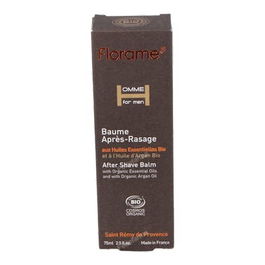 FLORAME Bálsamo After-Shave 75ml Calma y Protege la Piel Tras el Afeitado Certificado ECOCERT