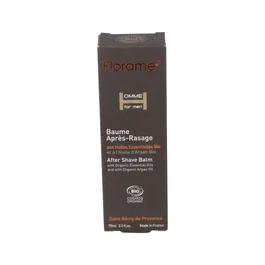 Florame Bálsamo After-Shave Calmante para Piel 75 ml con Ingredientes Naturales y Certificado ECOCERT
