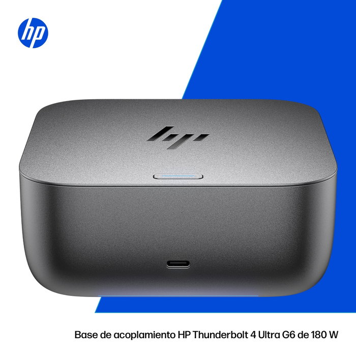 HP Thunderbolt 4 Ultra 180W G6 Dock Gris HP Thunderbolt 4 Ultra 180W G6 Dock Gris