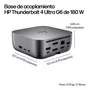 HP Thunderbolt 4 Ultra 180W G6 Dock Gris