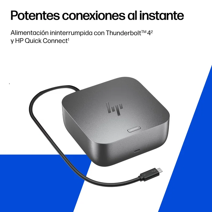 HP Thunderbolt 4 Ultra 180W G6 Dock Gris HP Thunderbolt 4 Ultra 180W G6 Dock Gris