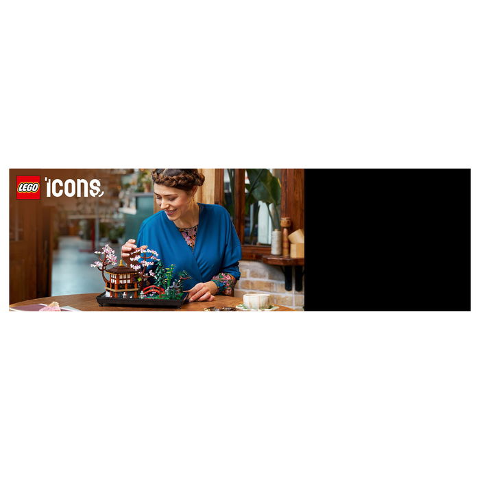 LEGO 10315 ICONS Garten der Stille - Juego de construcción para adultos