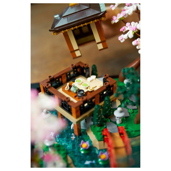 LEGO 10315 ICONS Garten der Stille - Juego de construcción para adultos