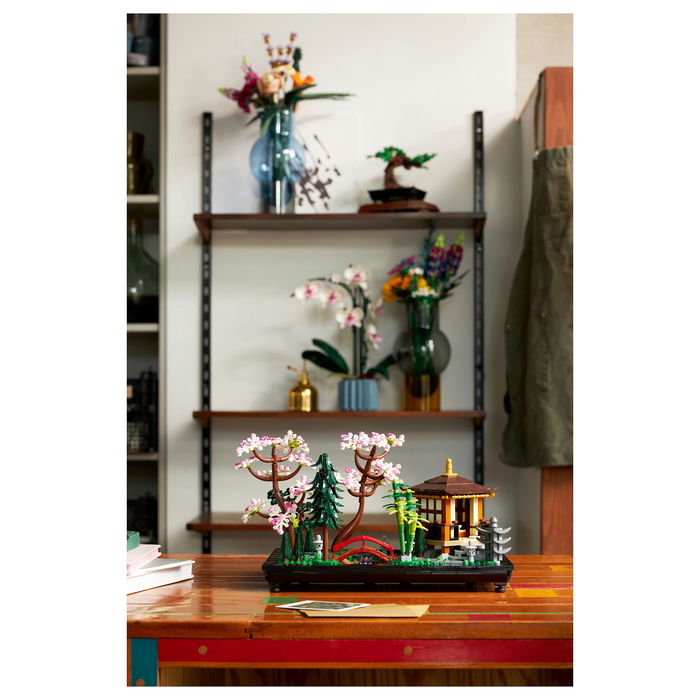 LEGO 10315 ICONS Garten der Stille - Juego de construcción para adultos