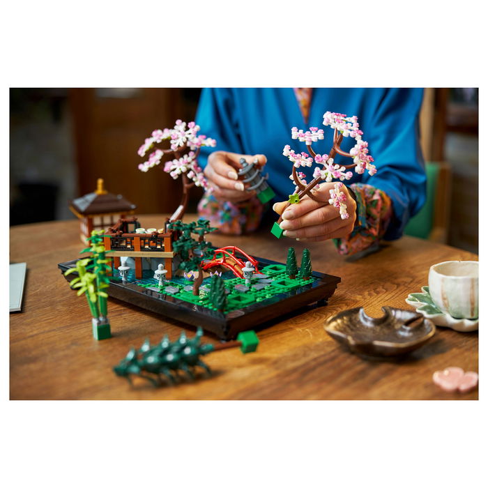 LEGO 10315 ICONS Garten der Stille - Juego de construcción para adultos