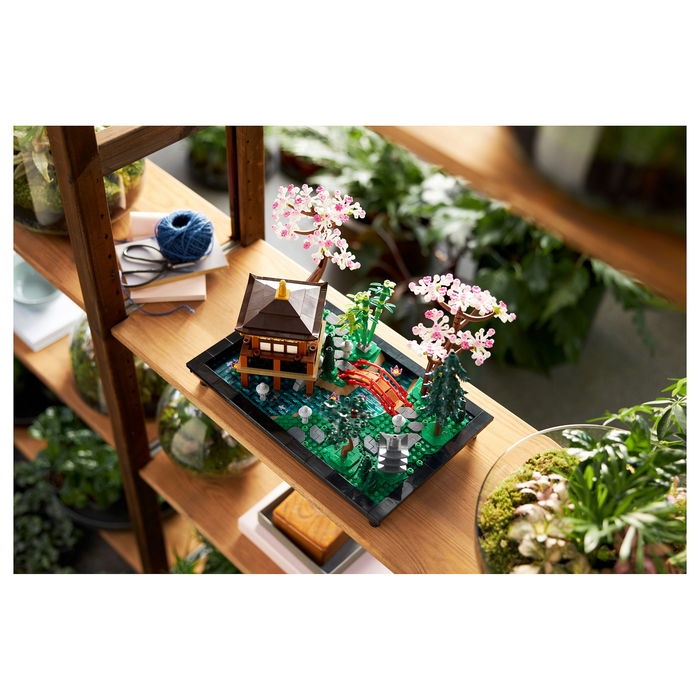 LEGO 10315 ICONS Garten der Stille - Juego de construcción para adultos