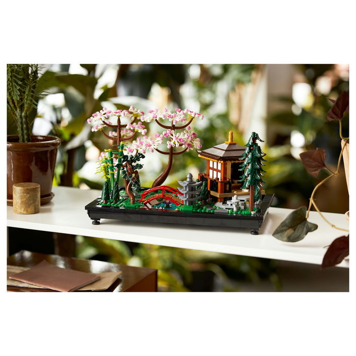 LEGO 10315 ICONS Garten der Stille - Juego de construcción para adultos