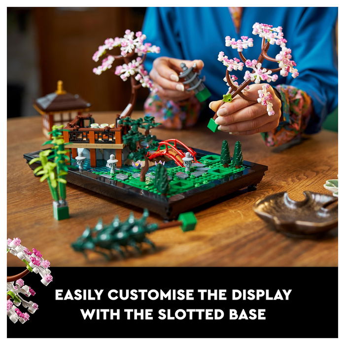 LEGO 10315 ICONS Garten der Stille - Juego de construcción para adultos