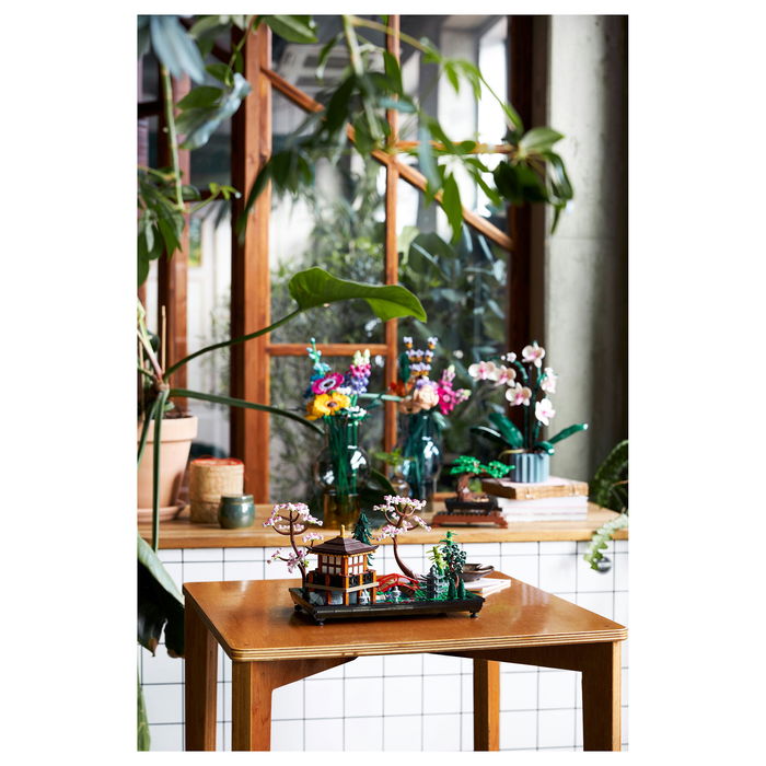 LEGO 10315 ICONS Garten der Stille - Juego de construcción para adultos