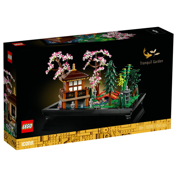 LEGO 10315 ICONS Garten der Stille - Juego de construcción para adultos