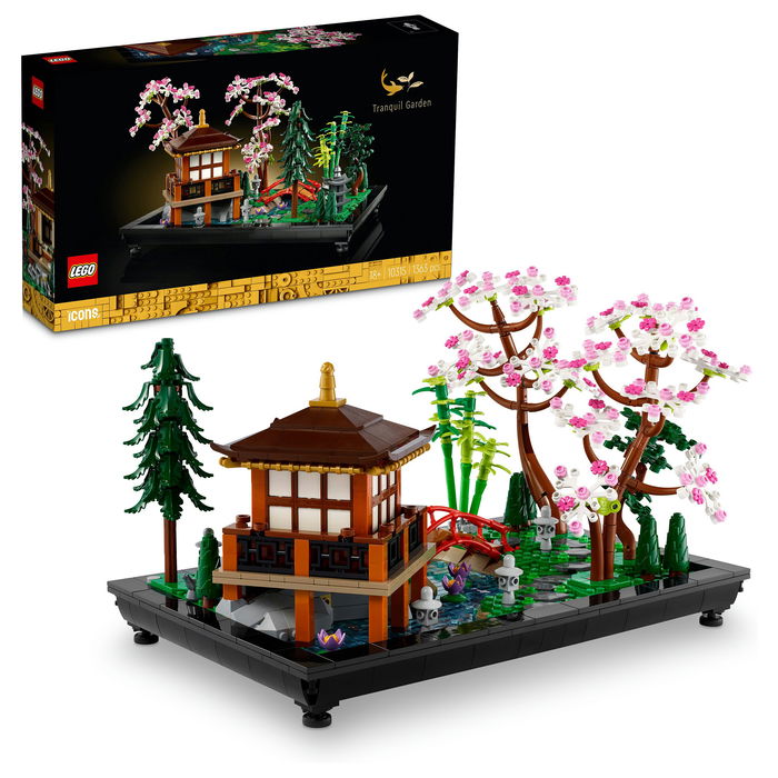 LEGO 10315 ICONS Garten der Stille - Juego de construcción para adultos