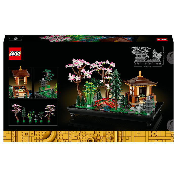 LEGO 10315 ICONS Garten der Stille - Juego de construcción para adultos