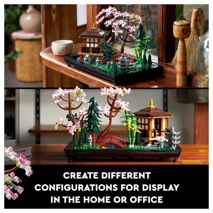 LEGO 10315 ICONS Garten der Stille - Juego de construcción para adultos