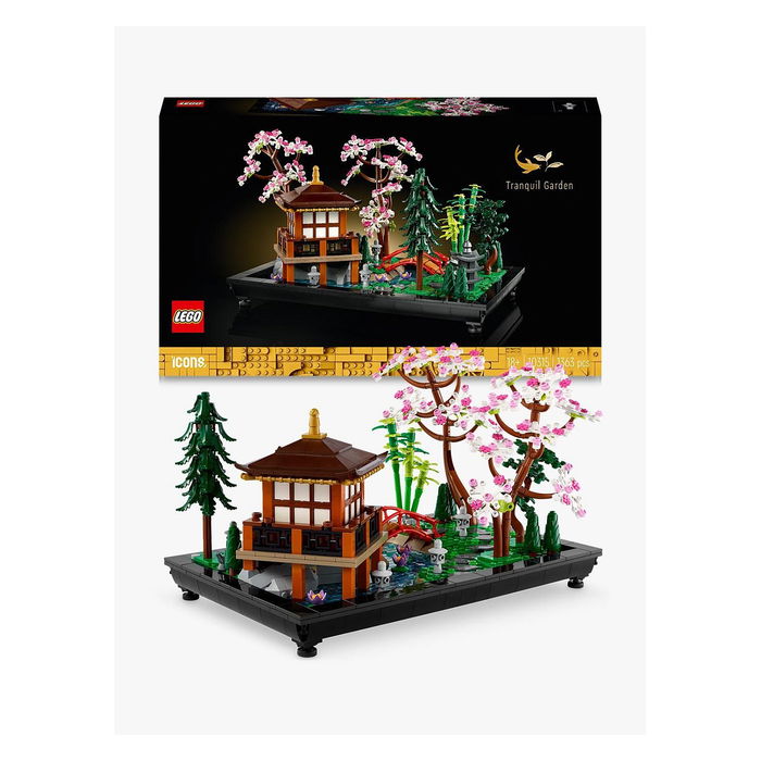 LEGO 10315 ICONS Garten der Stille - Juego de construcción para adultos