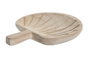 DKD Home Decor Centro de Mesa Paulownia Marrón Hoja Natural 29x23x4 cm SkU: BD-206088