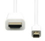 ProXtend Cable Mini DisplayPort a HDMI 1.4, 2 Metros, Soporta 4K a 30Hz, Conector con Cierre para Conexión Segura