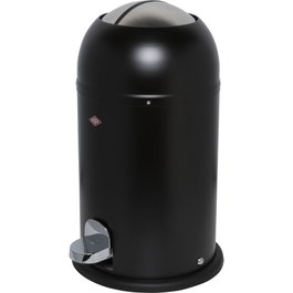 Wesco Kickmaster Junior Trash Can Black Matt