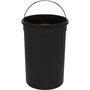 Wesco Kickmaster Junior Trash Can Black Matt