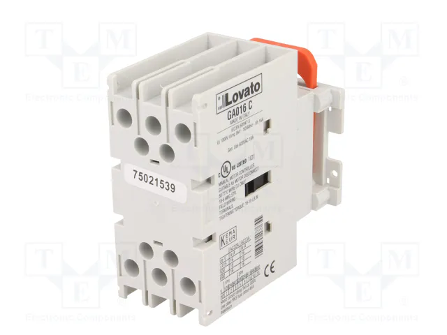 LOVATO ELECTRIC Interruptor de aislamiento GA 3 polos 16A LOVATO ELECTRIC Interruptor de aislamiento GA 3 polos 16A