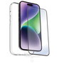 Muvit Funda + Glass Recycletek para iPhone 15 Pro, Fabricada con Material Reciclado y Reciclable, Pack Eco Responsable