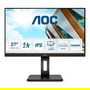 AOC U27P2 Monitor 27" IPS 4K UHD (3840x2160) 16:9 con USB-C, DisplayPort, HDMI 2.0, FreeSync, Altavoces, Negro