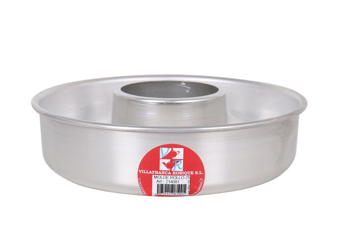 Vr Molde Rollo Aluminio 26x26x6.5cm (6 Unidades)