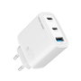 Mobile Origin MO13 Cargador GaN 40W Blanco 1x USB-A + 2x USB-C