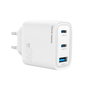 Mobile Origin MO13 Cargador GaN 40W Blanco 1x USB-A + 2x USB-C