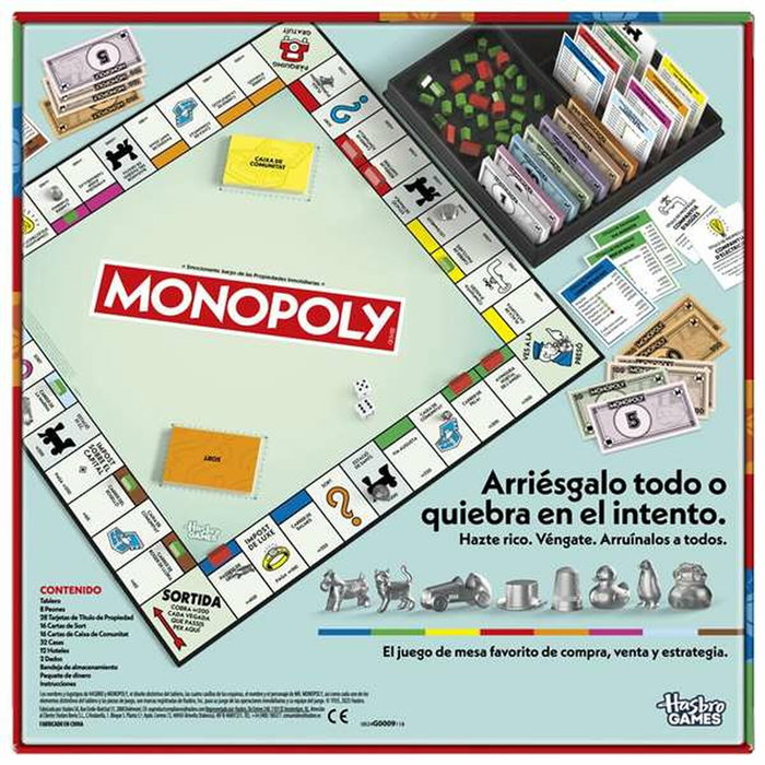 Hasbro Monopoly Classic Refresh Barcelona Edition