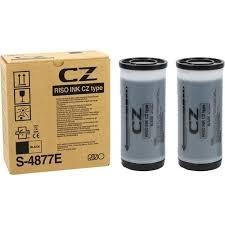 Riso CZ180 Cartucho de Tinta Negro para Impresora, Pack x 2 Unidades, 800ml x 2