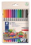 Staedtler Noris Club Estuche de 12 Rotuladores Doble Punta Colores Surtidos