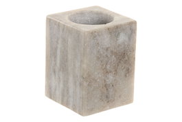 DKD Home Decor Vaso Moderno Marron Blanco 7.5 x 10.5 x 7.5 cm