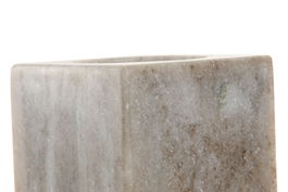 DKD Home Decor Vaso Moderno Marron Blanco 7.5 x 10.5 x 7.5 cm