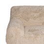 Sofá 3 Plazas Beige Tejido 240 X 107 X 79,50 cm