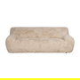Sofá 3 Plazas Beige Tejido 240 X 107 X 79,50 cm