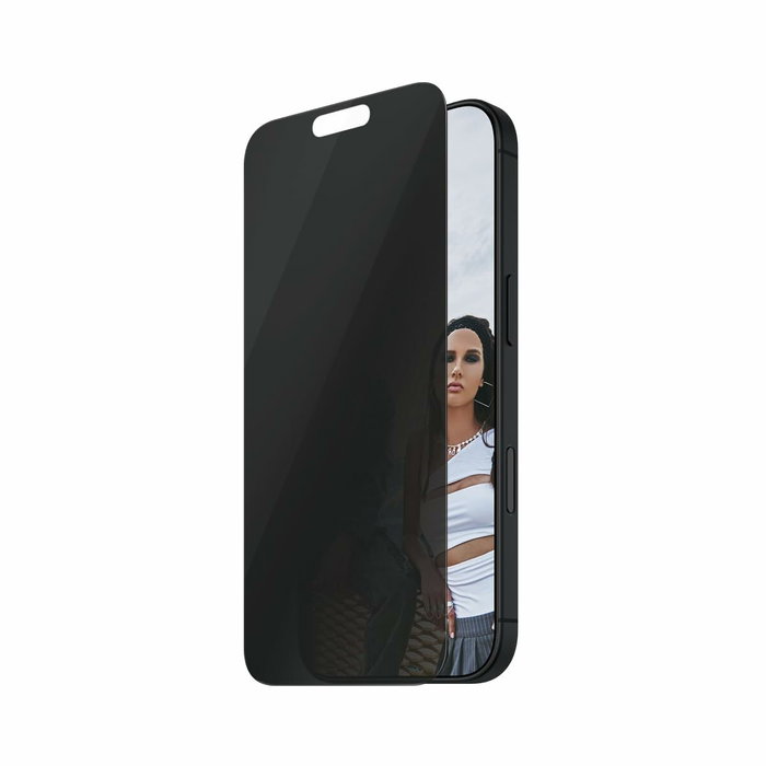 PanzerGlass SAFE. 2-Way Privacy Screen Protector iPhone 16 Pro Max Ultra-Wide Fit PanzerGlass SAFE. 2-Way Privacy Screen Protector iPhone 16 Pro Max Ultra-Wide Fit