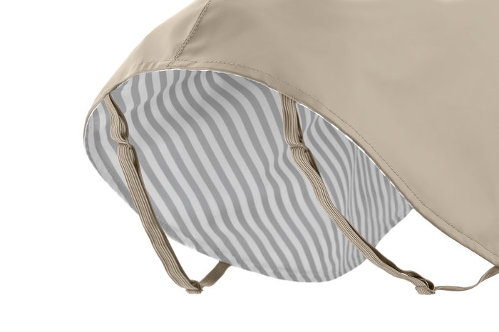 Hunter Abrigo Milford Beige Cuello 30-58 cm Vientre 50-62 cm Impermeable Cortavientos