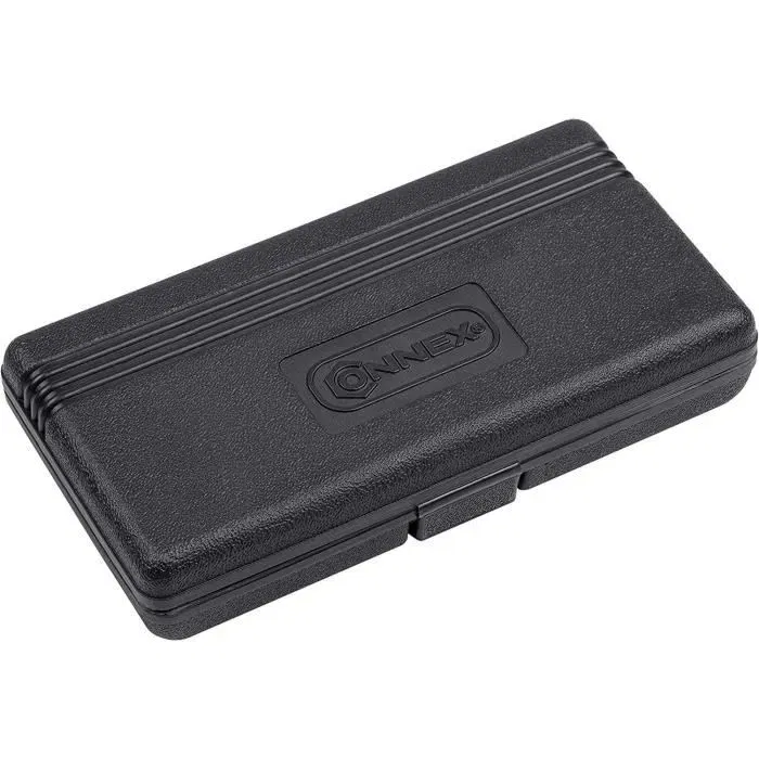 Connex Caja de Llaves y Enchufes con 52 Piezas - Equipo Básico para Bricolaje y Taller