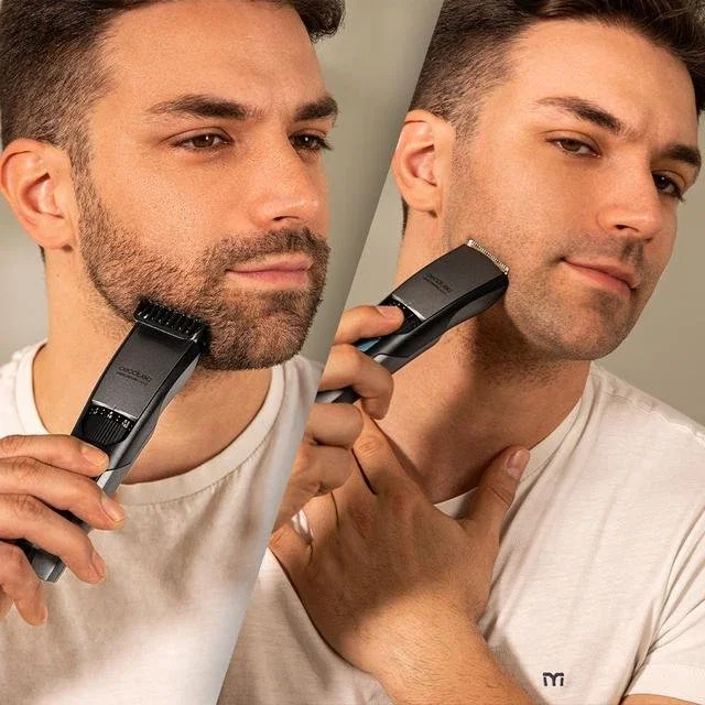 Cecotec PrecisionCare Barber Estuche 4 pz Negro y Plata