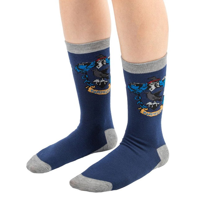 Harry Potter Pack de 3 Pares de calcetines Ravenclaw