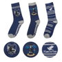 Harry Potter Pack de 3 Pares de calcetines Ravenclaw