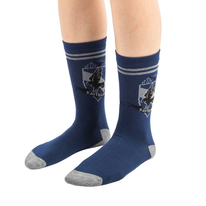 Harry Potter Pack de 3 Pares de calcetines Ravenclaw